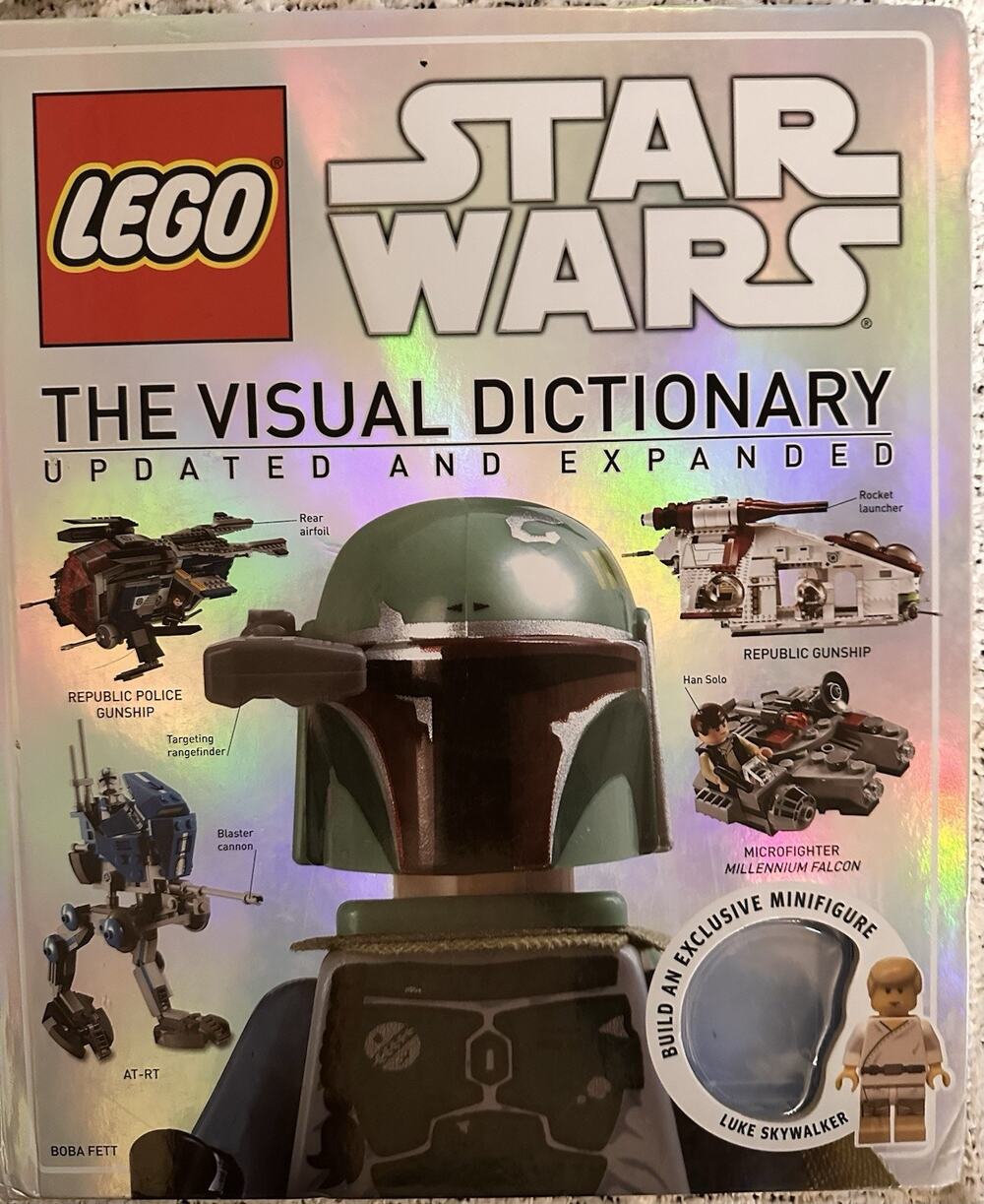 LEGO Star Wars The Visual Dictionary Book Updated & Expanded Collectible